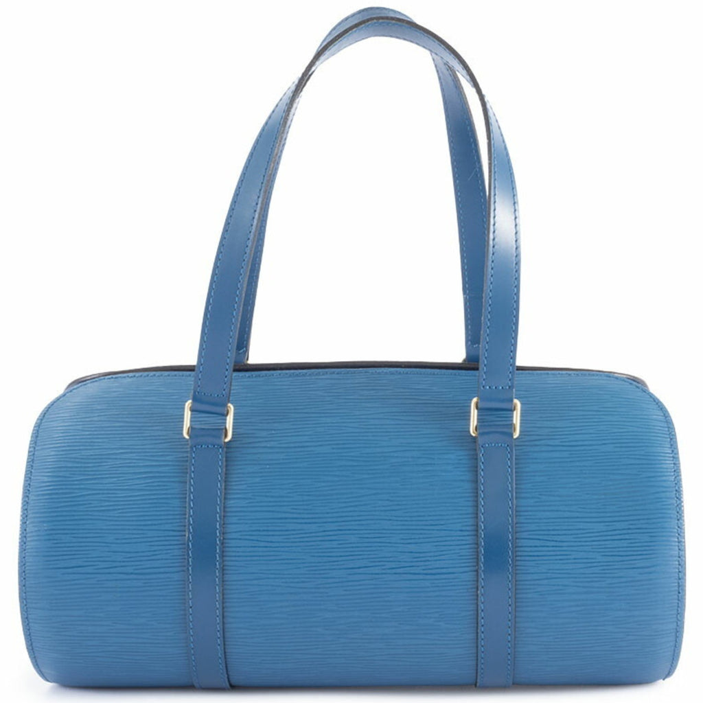 Louis Vuitton Epi Toledo Blue Epi Leather Handbag