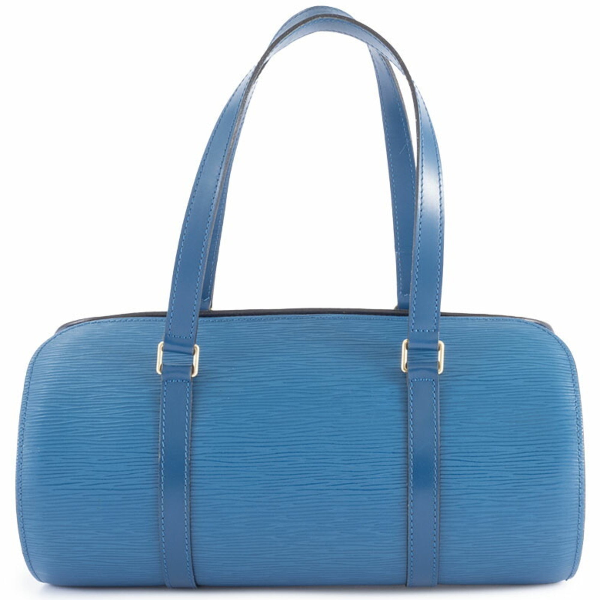 Louis Vuitton Epi Toledo Blue Epi Leather Handbag