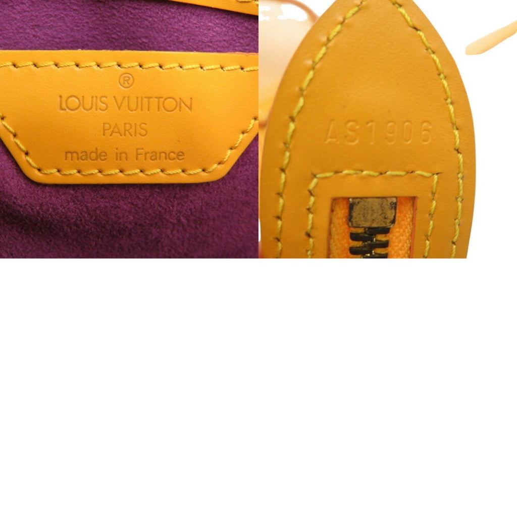 Louis Vuitton Yellow Epi Leather Shoulder Bag