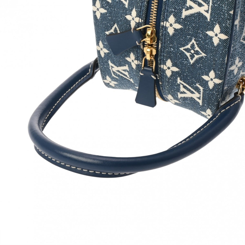 Louis Vuitton Blue Monogram Jacquard Denim Handbag
