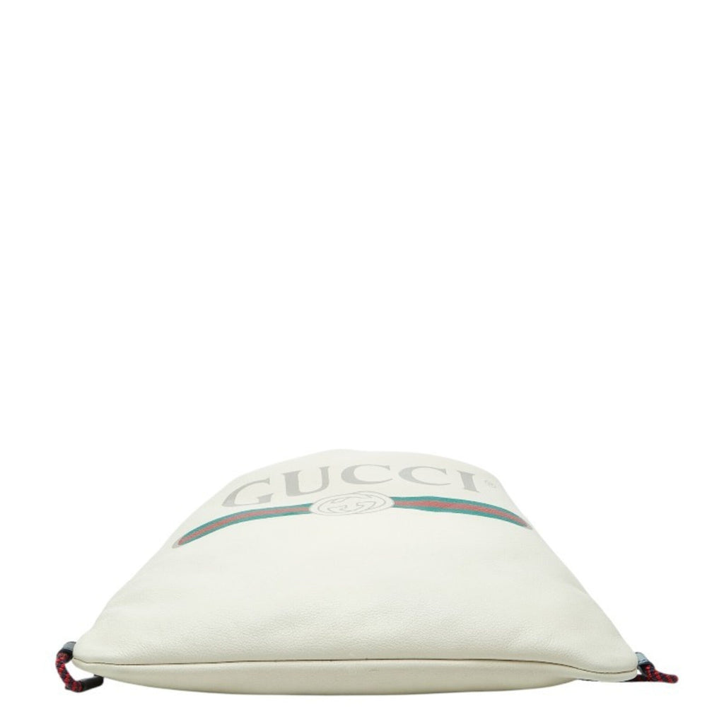 Gucci Ivory Leather Pouch (Pre-Owned)