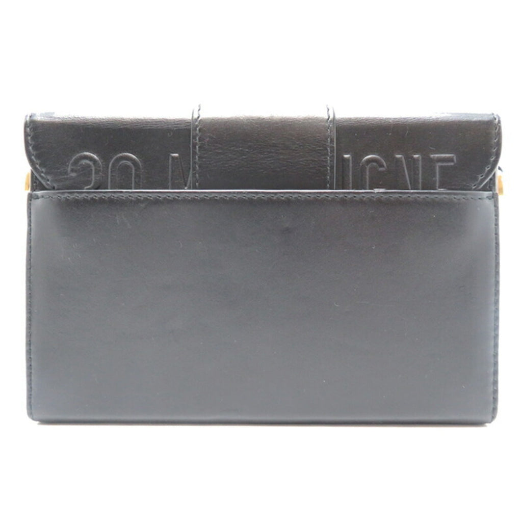 Christian Dior Black Leather Shoulder Bag (Pre-Owned)