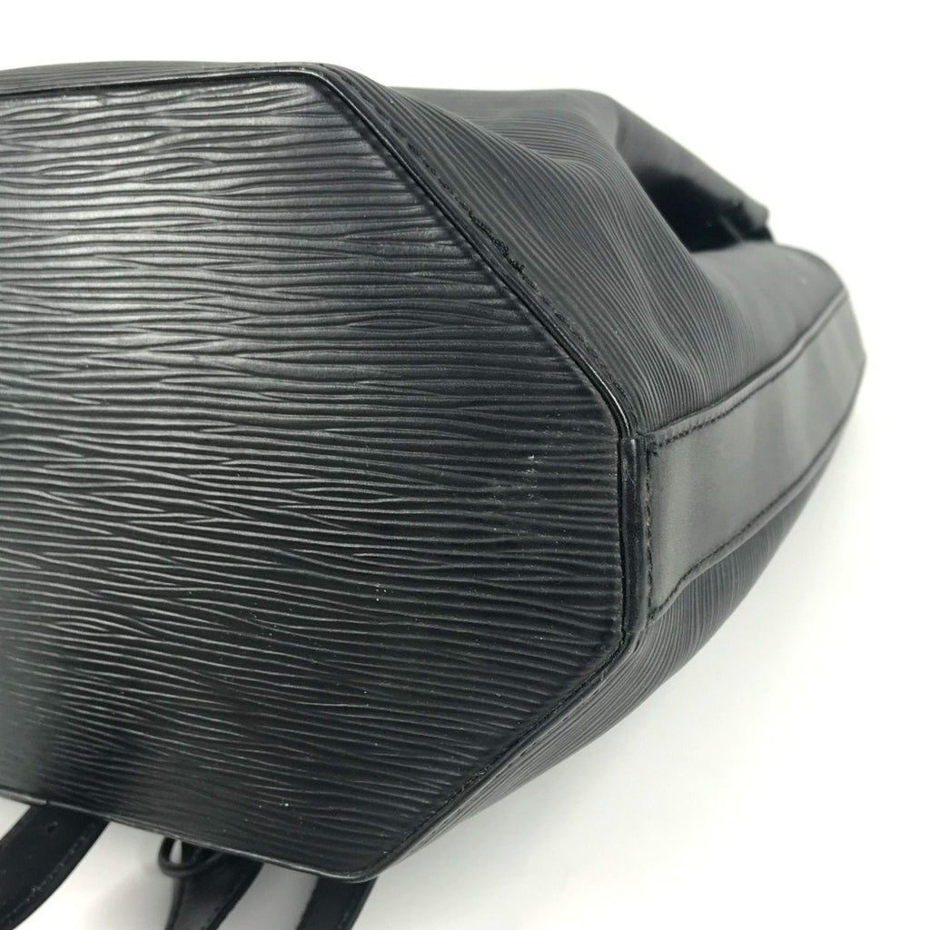 Louis Vuitton Black Noir Epi Leather Shoulder Bag
