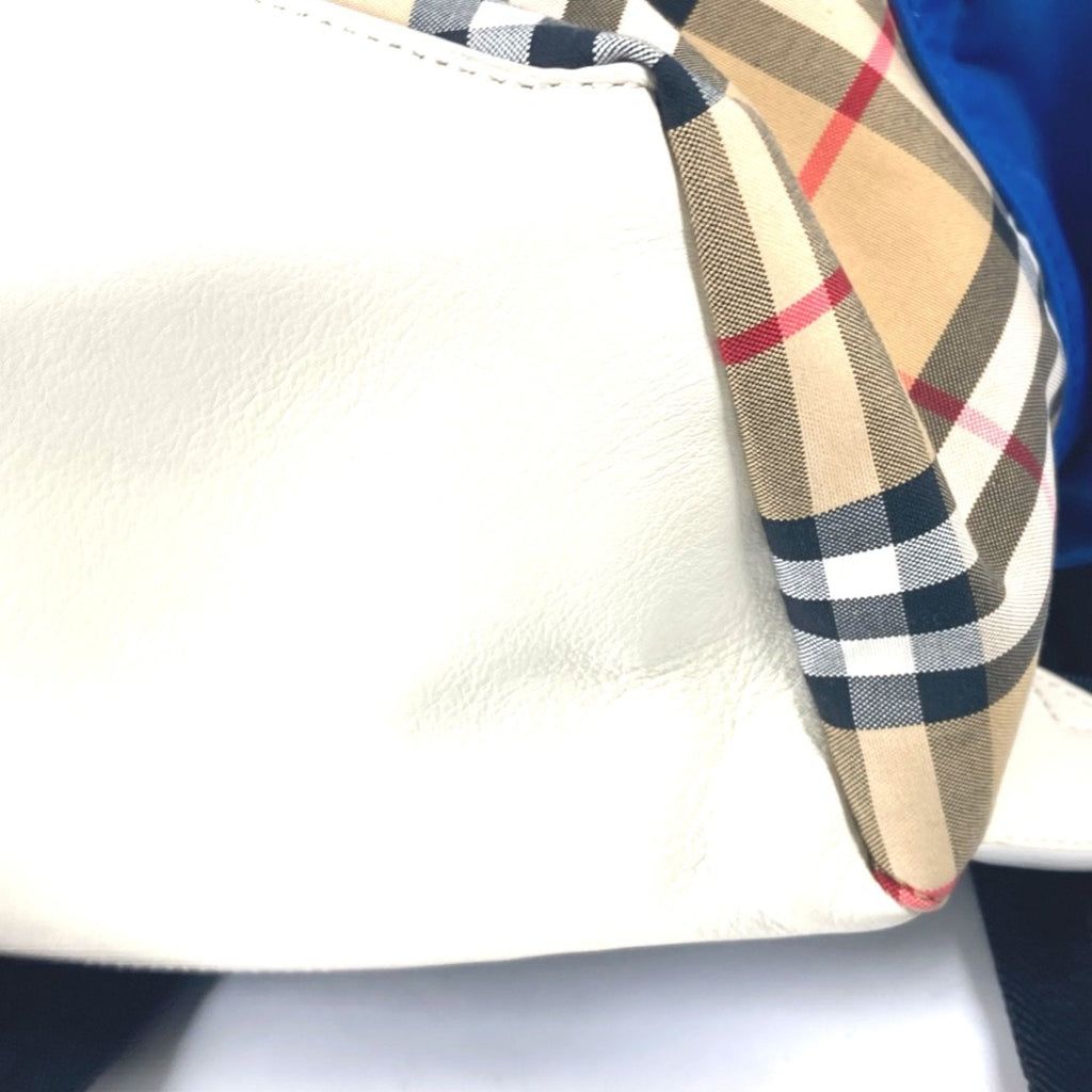Burberry Beige Leather Backpack