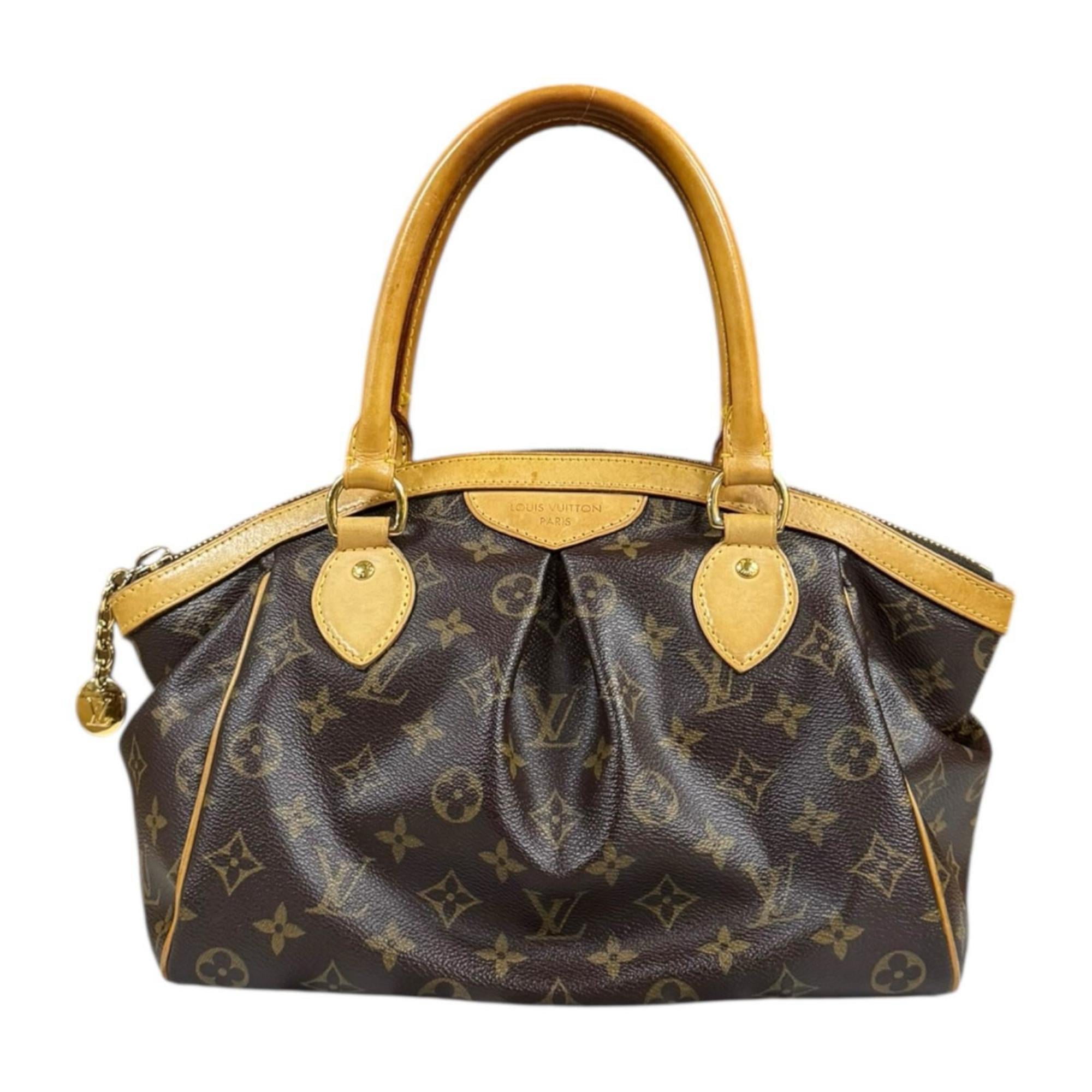 Louis Vuitton Brown Monogram Canvas Handbag