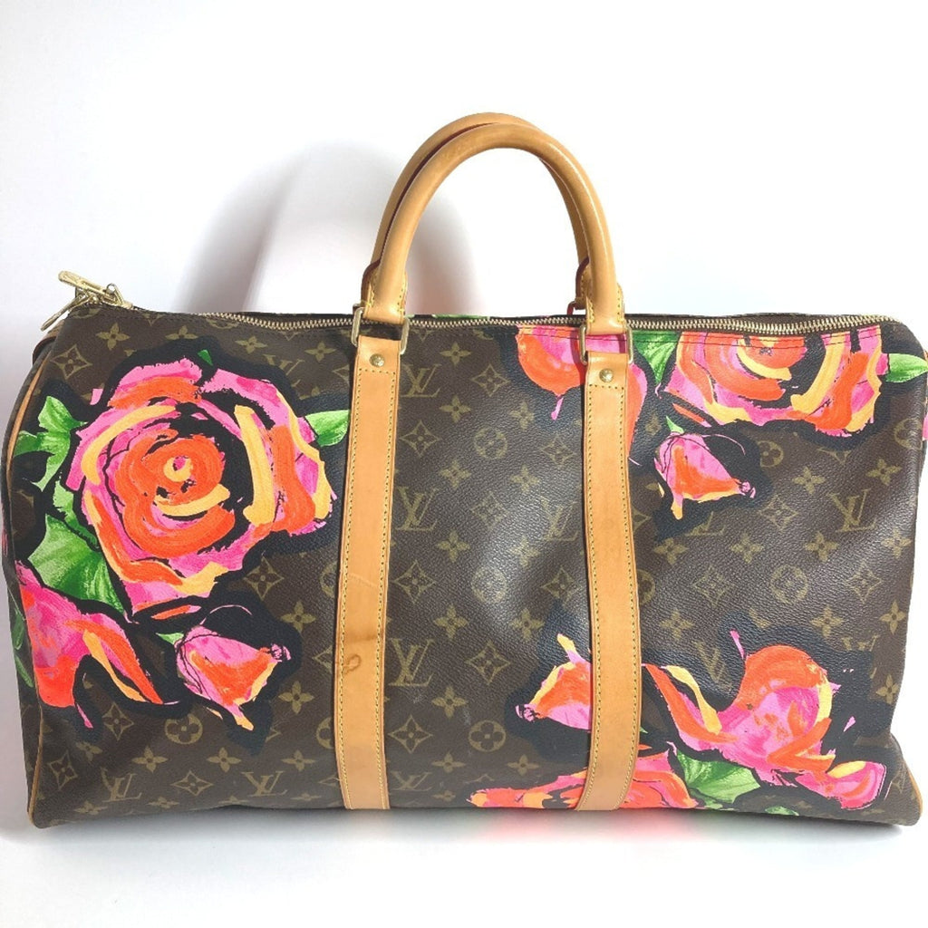 Louis Vuitton Monogram Rose Brown Monogram Rose Pink Monogram Boston Bag