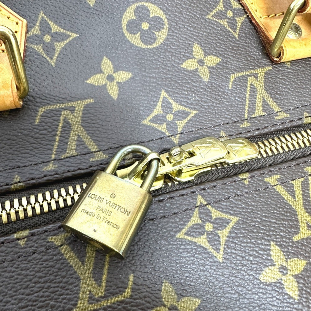 Louis Vuitton Brown Monogram Boston Bag