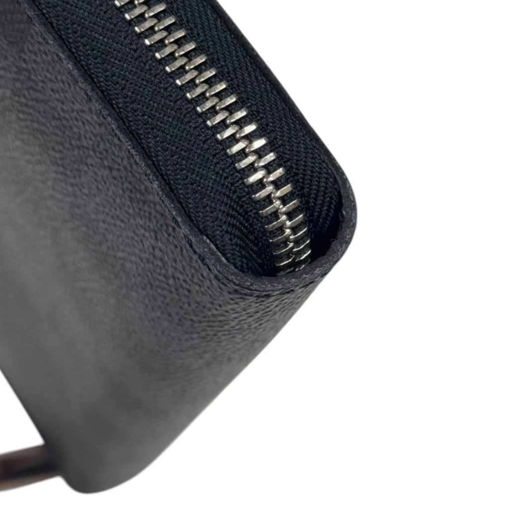 Louis Vuitton Black Gray Damier Graphite Canvas Long Wallet