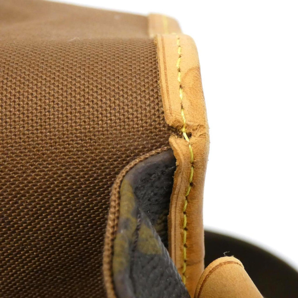 Louis Vuitton Marron Coated Canvas Shoulder Bag