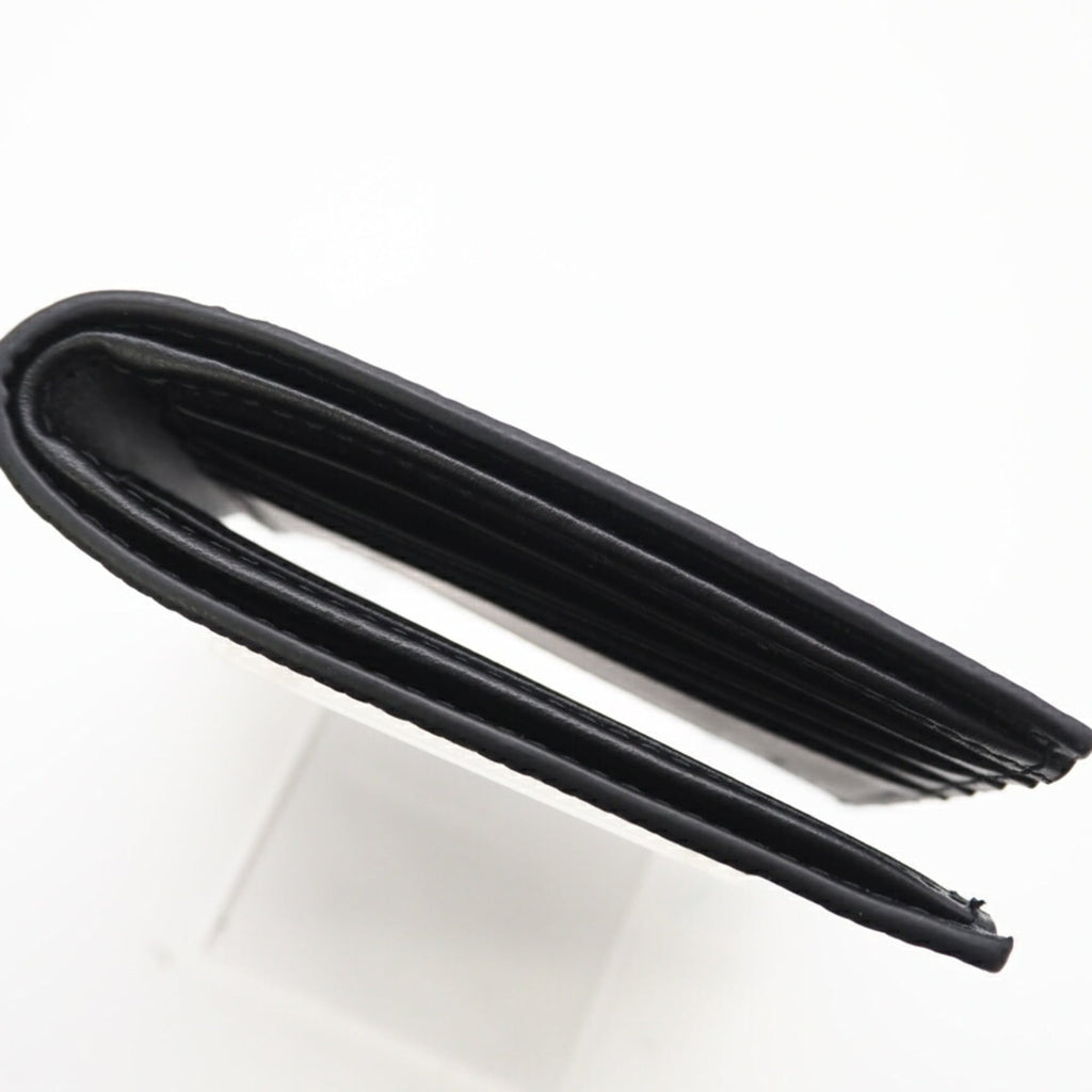 Gucci Black Gray Gg Leather Wallet (Bi-Fold) (Pre-Owned)