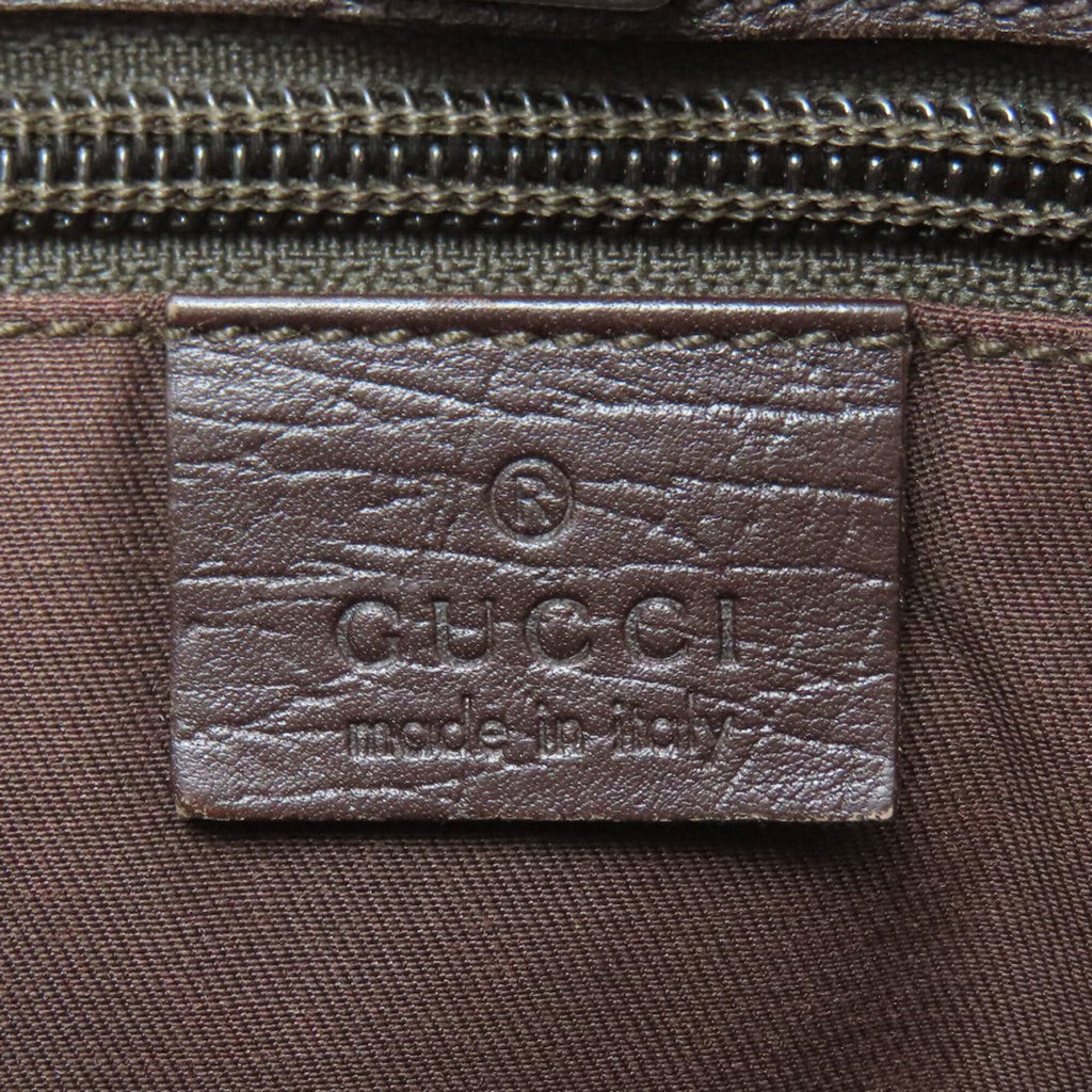 Gucci Brown Pvc Tote Bag (Pre-Owned)