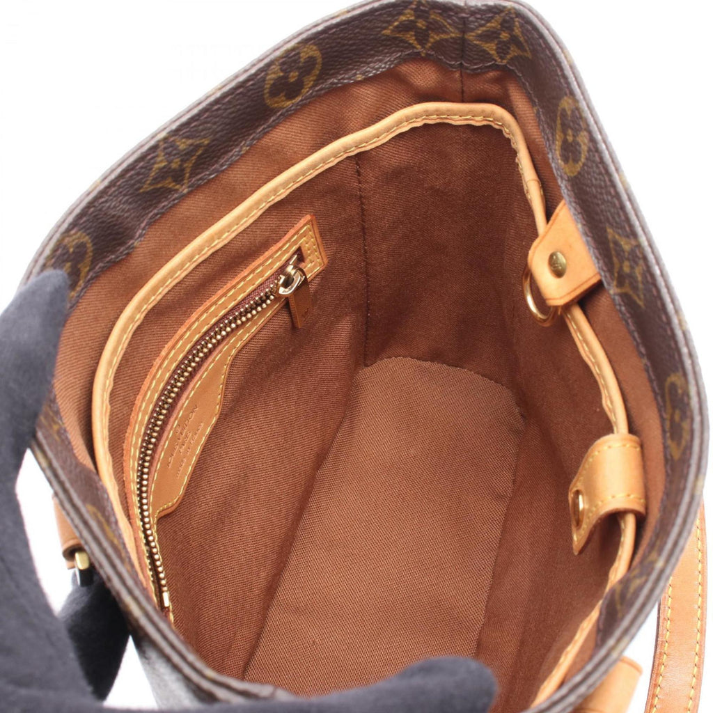 Louis Vuitton Brown Coated Canvas Pvc Leather Handbag