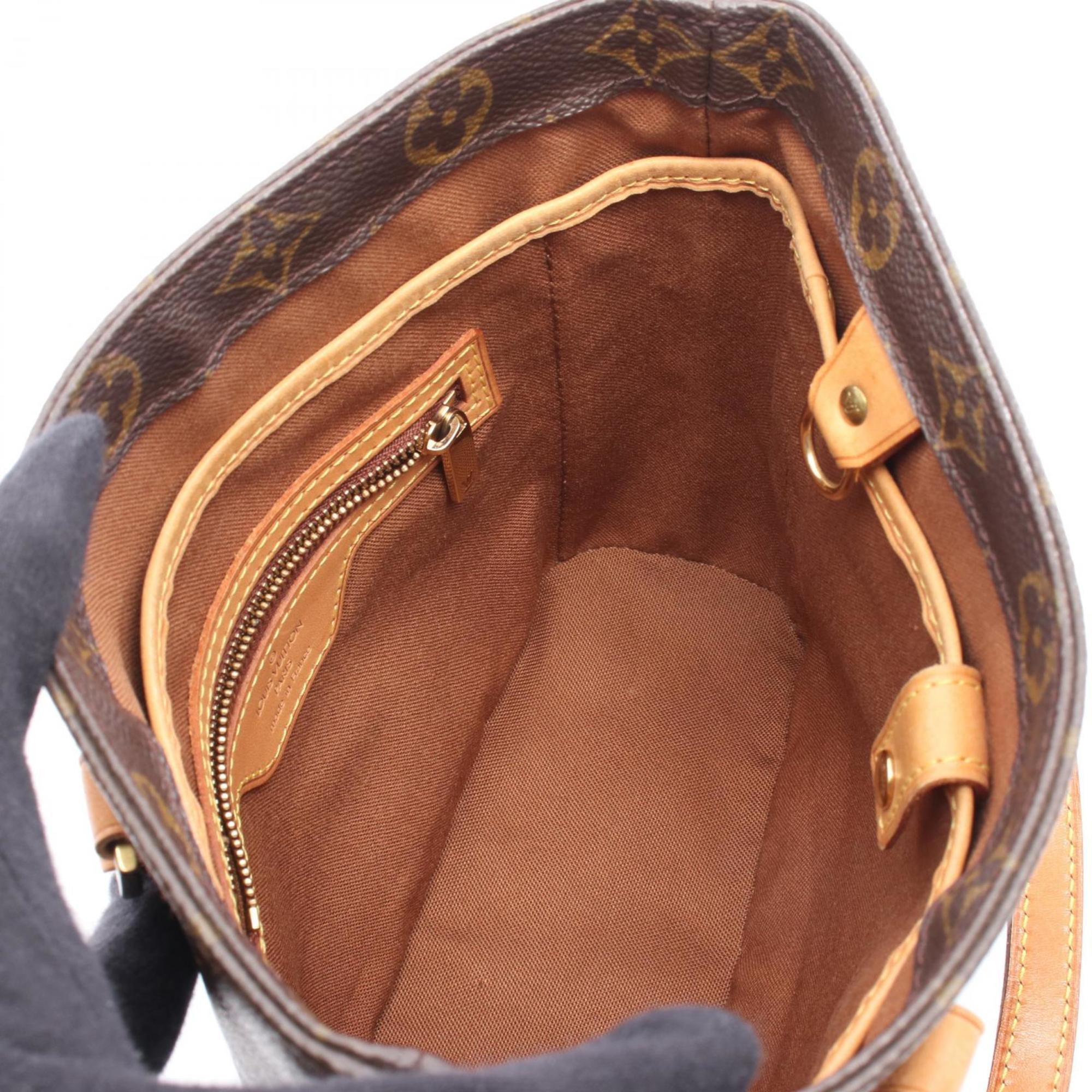 Louis Vuitton Brown Coated Canvas Pvc Leather Handbag