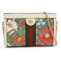 Gucci Beige Gg Supreme Leather Shoulder Bag (Pre-Owned)