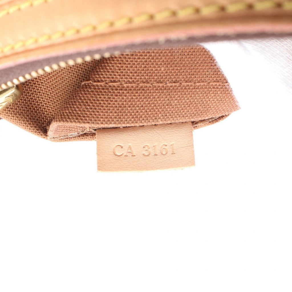 Louis Vuitton Monogram Brown Coated Canvas Leather Shoulder Bag