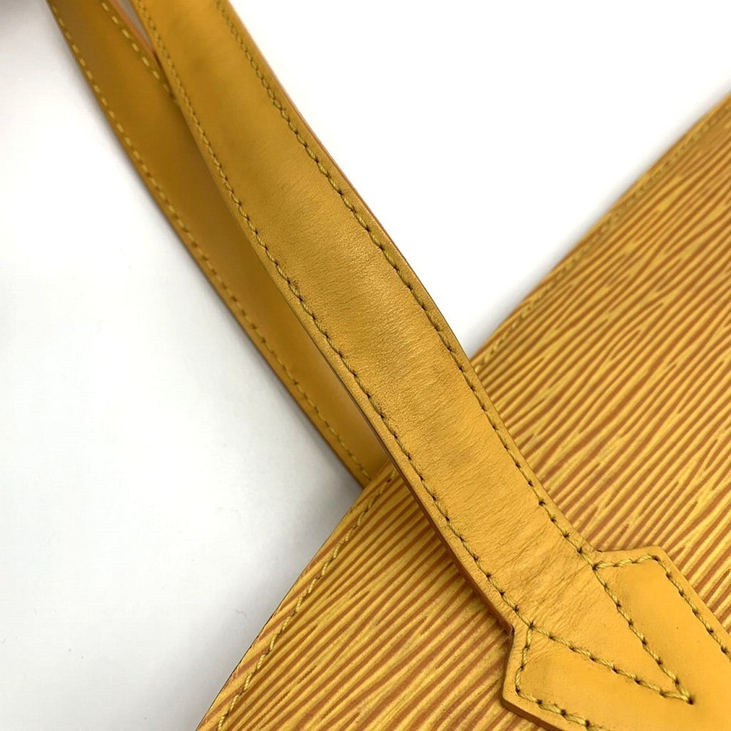 Louis Vuitton Epi Yellow Epi Leather Shoulder Bag