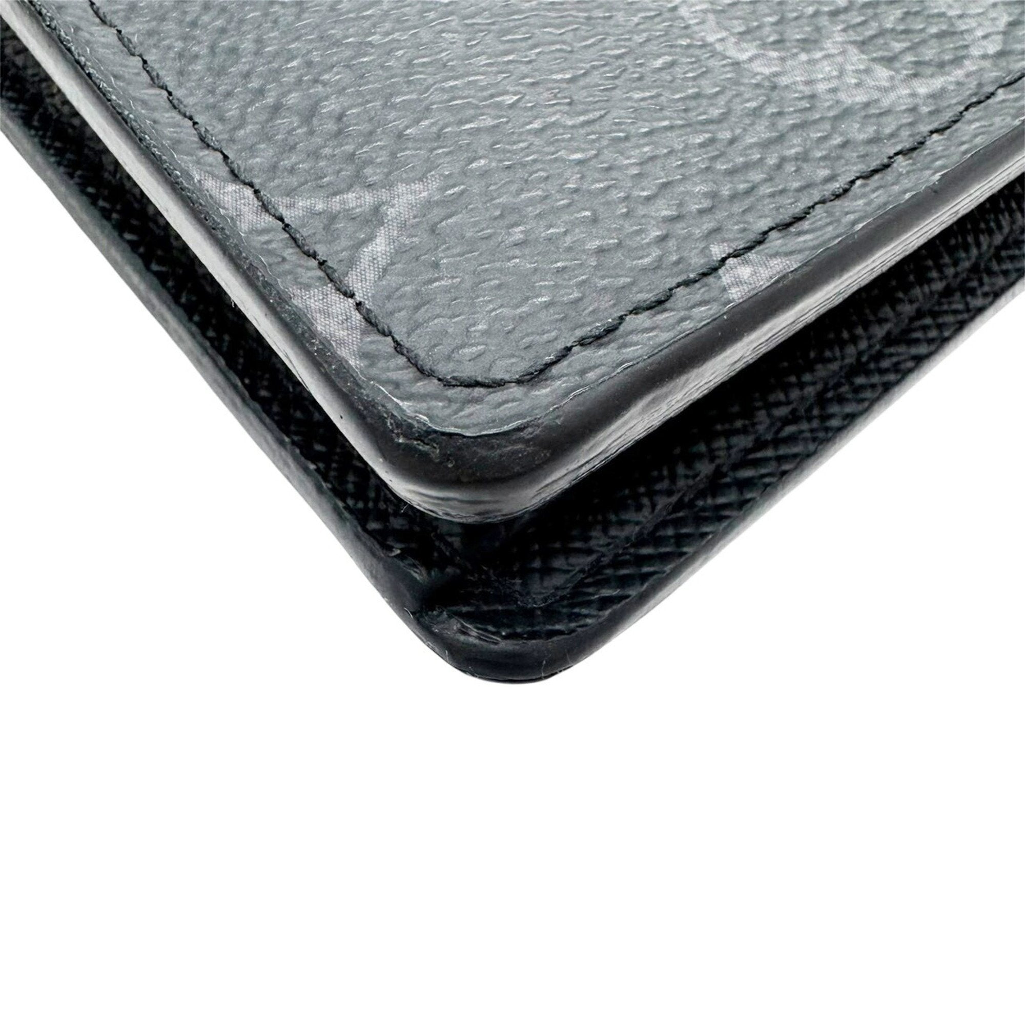 Louis Vuitton Black Monogram Eclipse Noir Monogram Eclipse Long Wallet