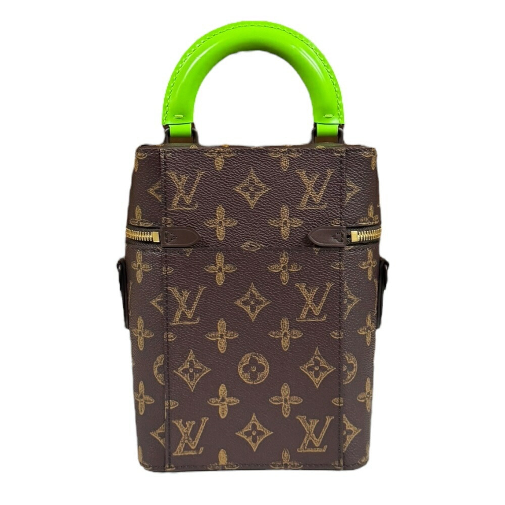 Louis Vuitton Monogram Brown Green Monogram Shoulder Bag