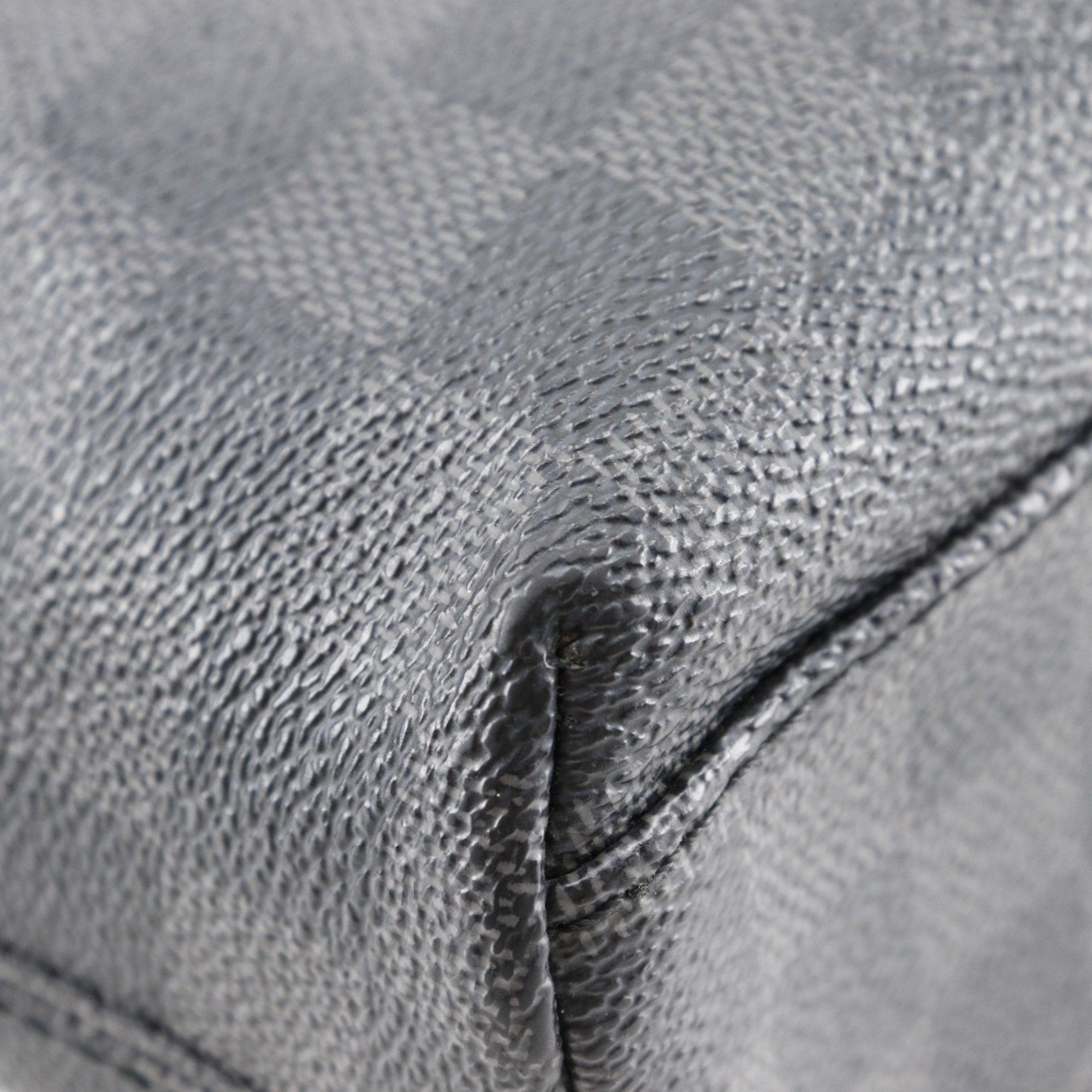 Louis Vuitton Black Damier Graphite Canvas Shoulder Bag