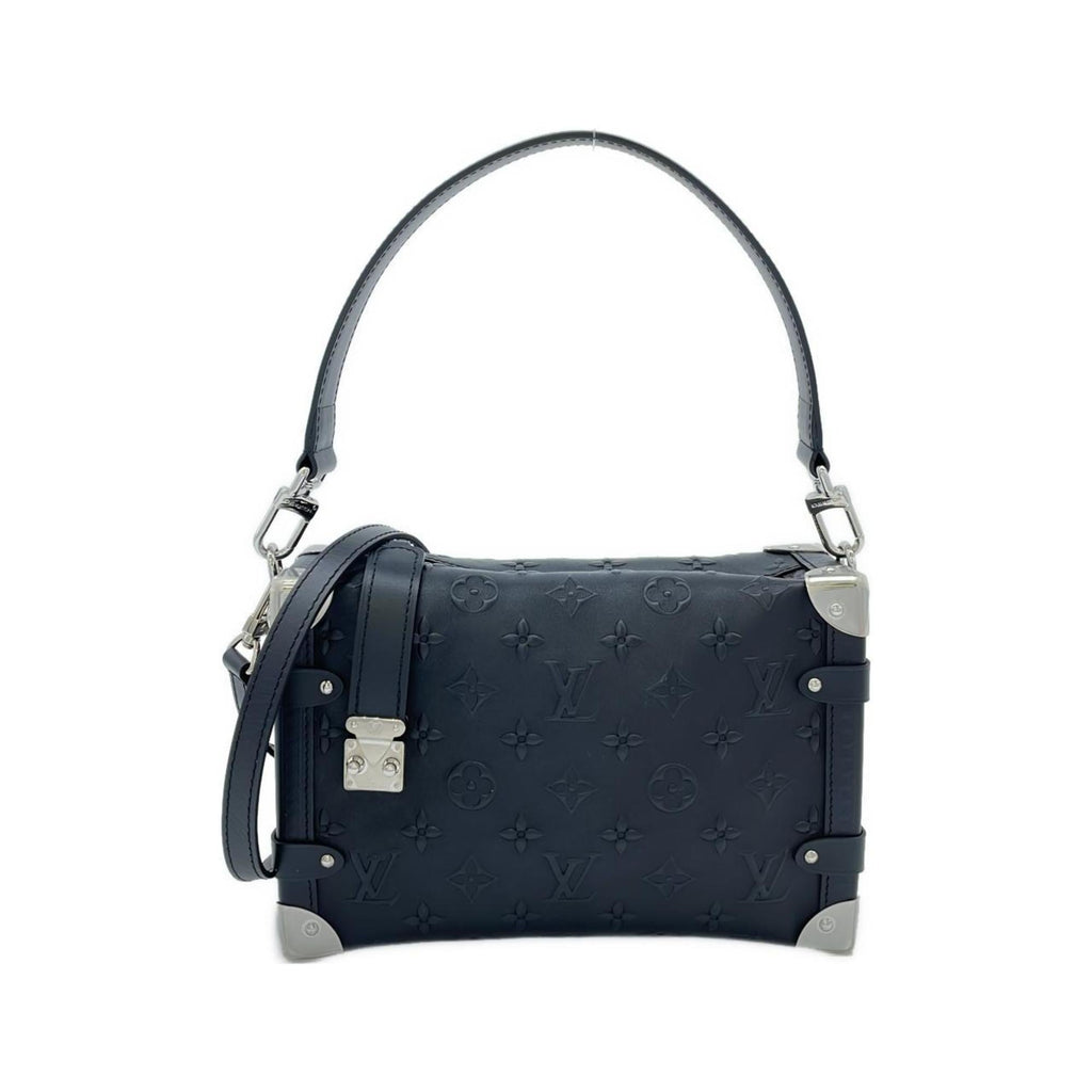 Louis Vuitton Black Leather Shoulder Bag