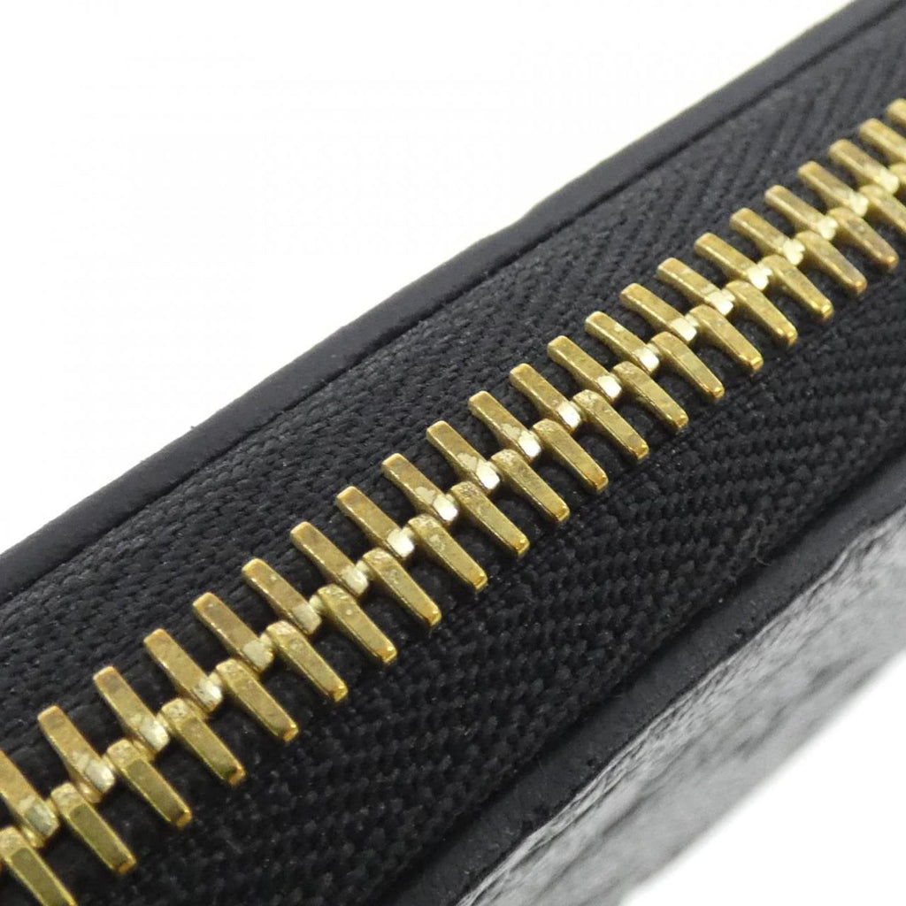 Louis Vuitton Black Leather Long Wallet