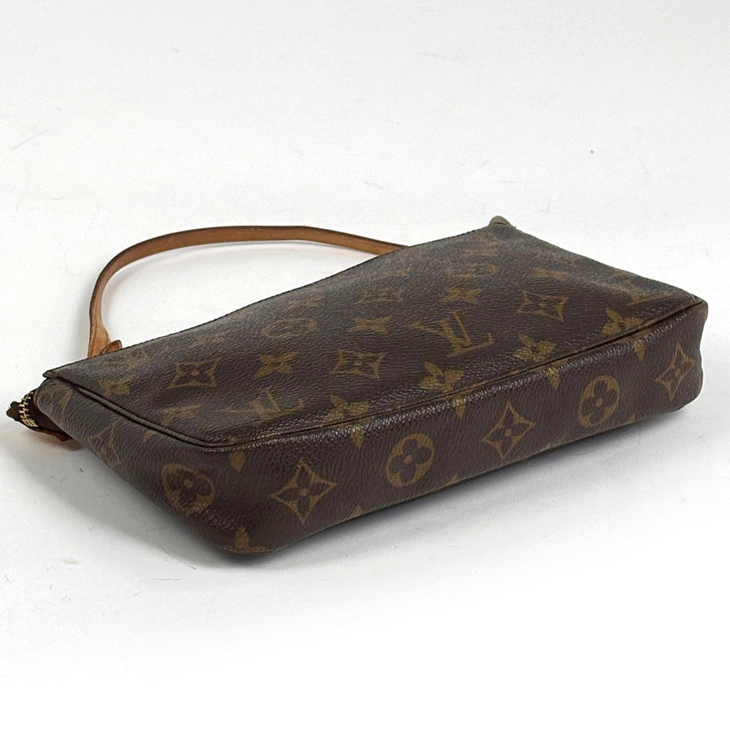 Louis Vuitton Brown Monogram Pochette Pouch