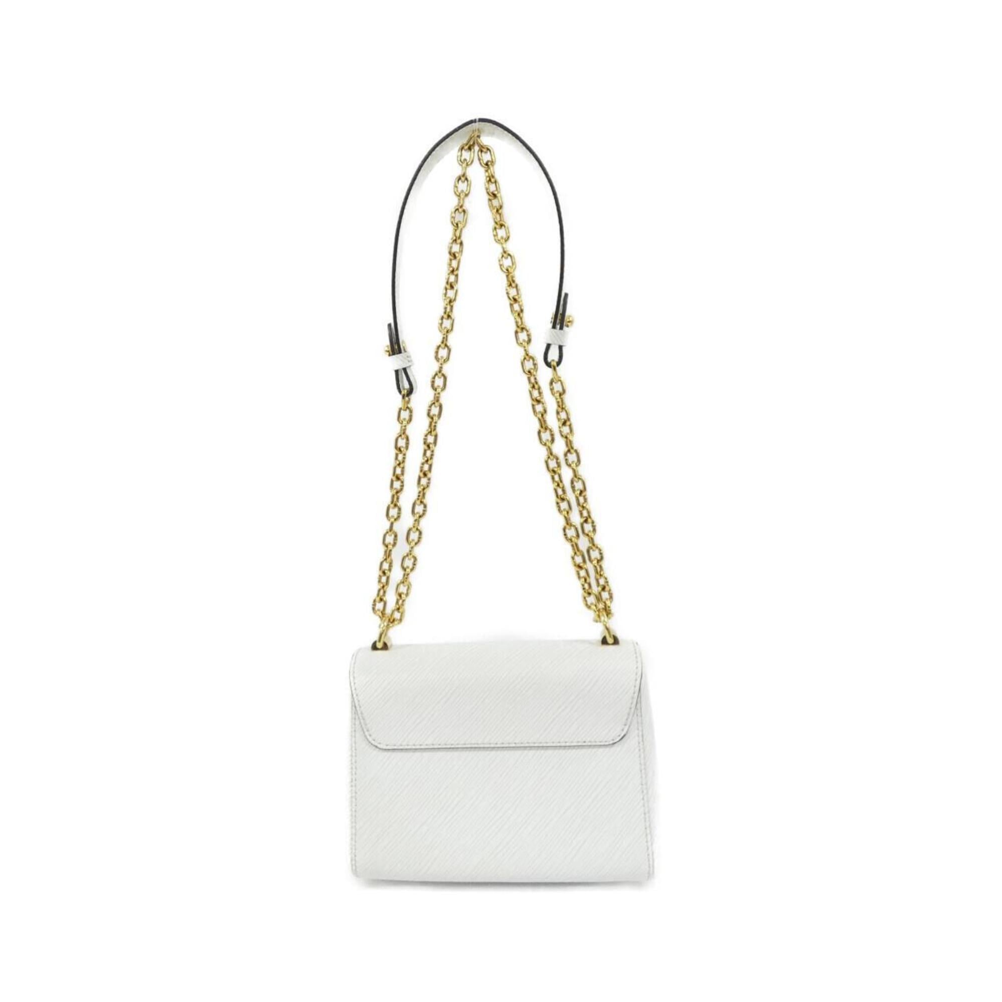 Louis Vuitton Blanc Leather Shoulder Bag