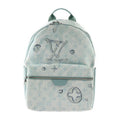 Louis Vuitton Light Blue Pvc Leather Backpack Handbag