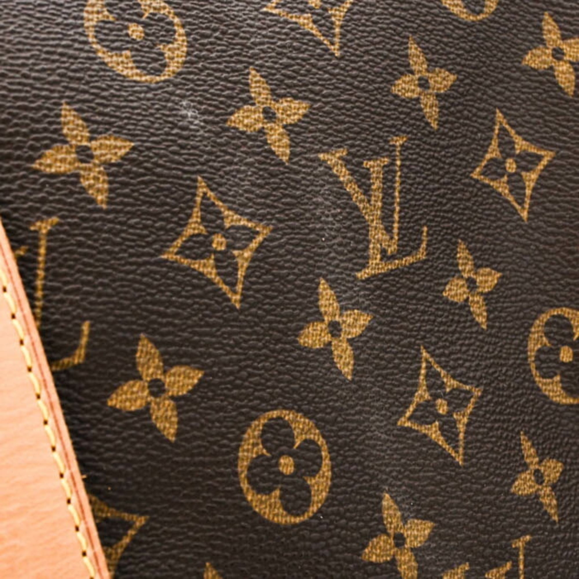 Louis Vuitton Brown Monogram Monogram Boston Bag