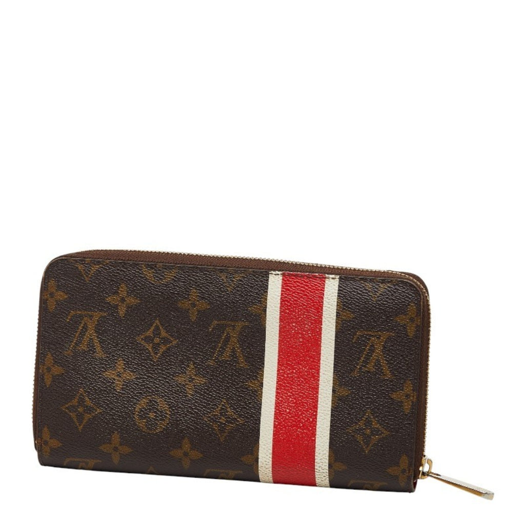 Louis Vuitton Brown Pvc Leather Long Wallet