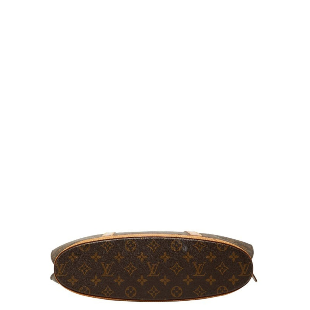 Louis Vuitton Brown Pvc Leather Tote Bag