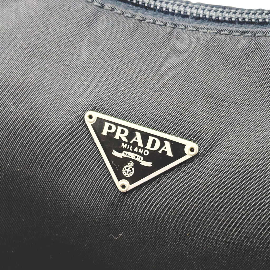 Prada Black Nylon Handbag