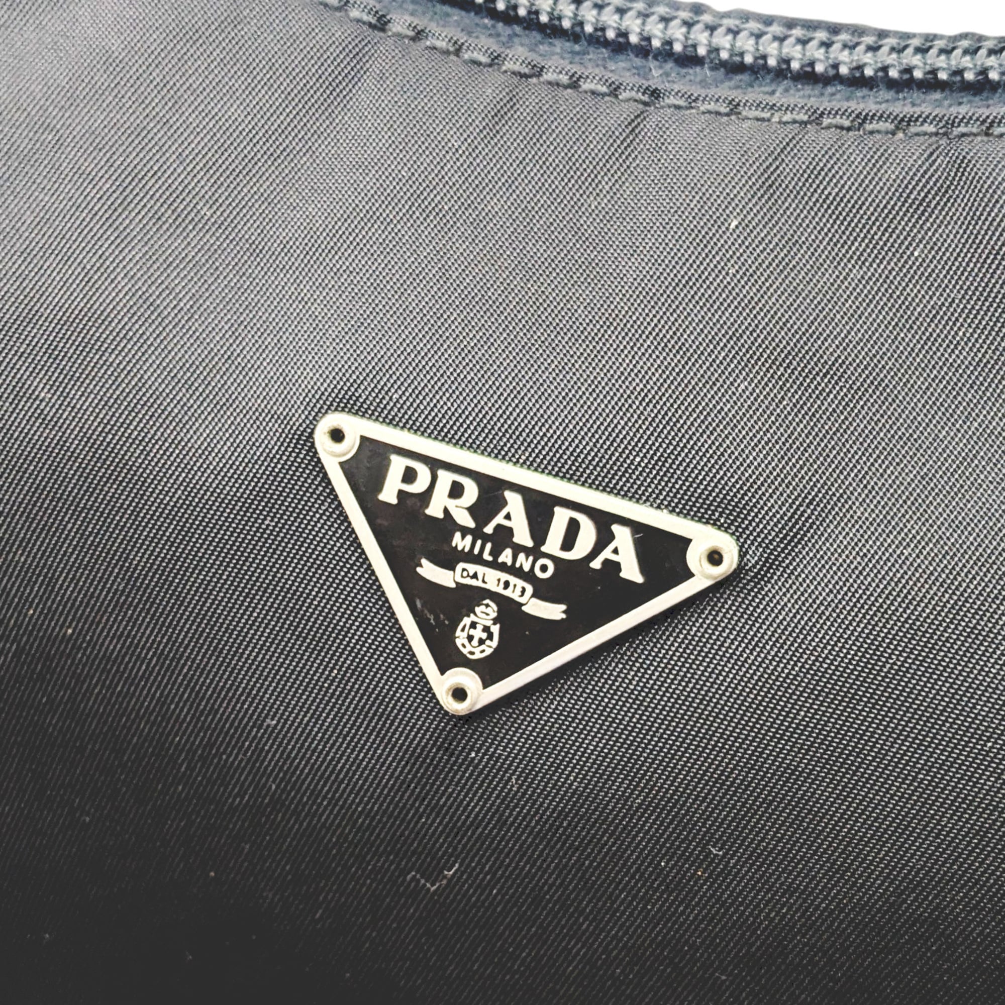 Prada Black Nylon Handbag