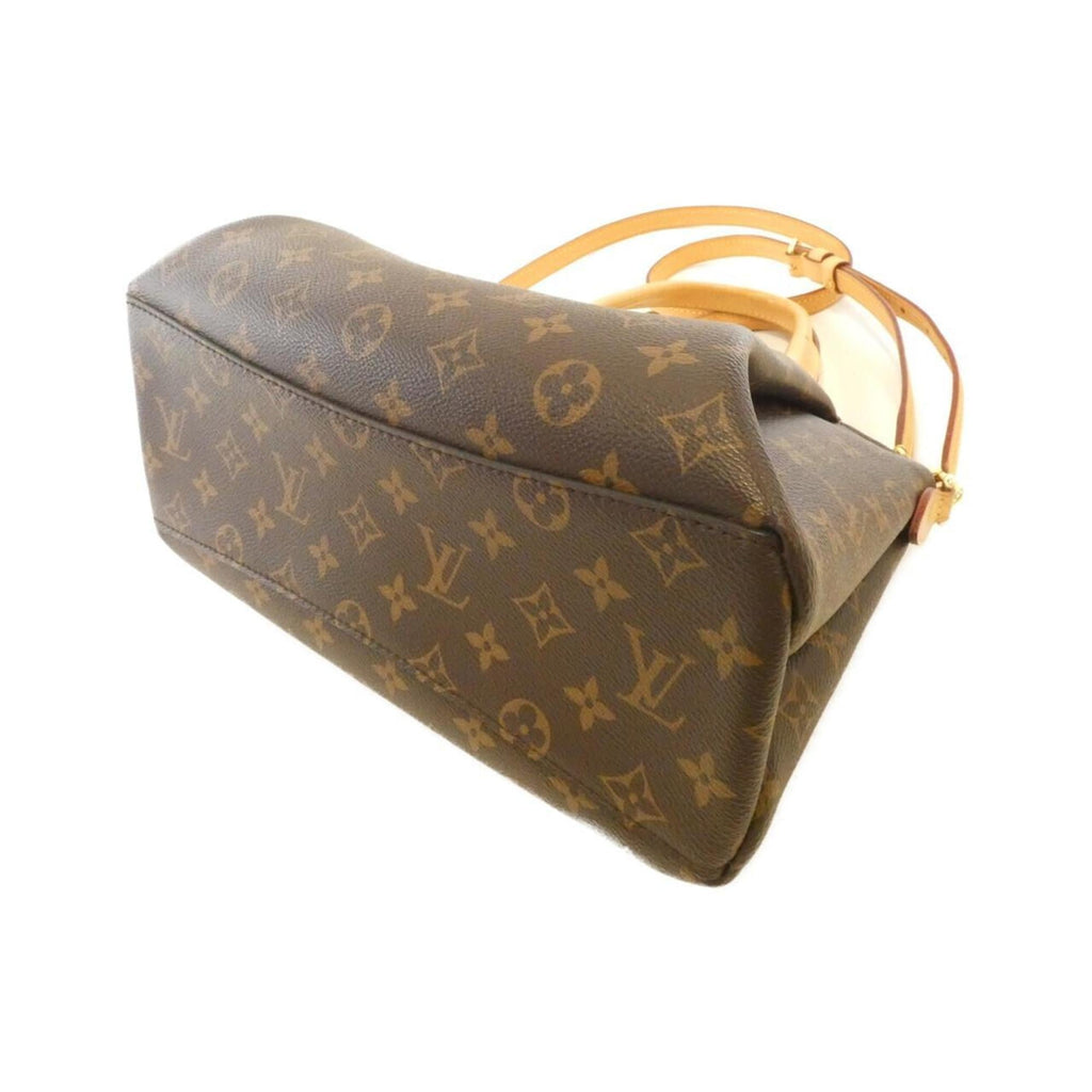 Louis Vuitton Marron Coated Canvas Handbag