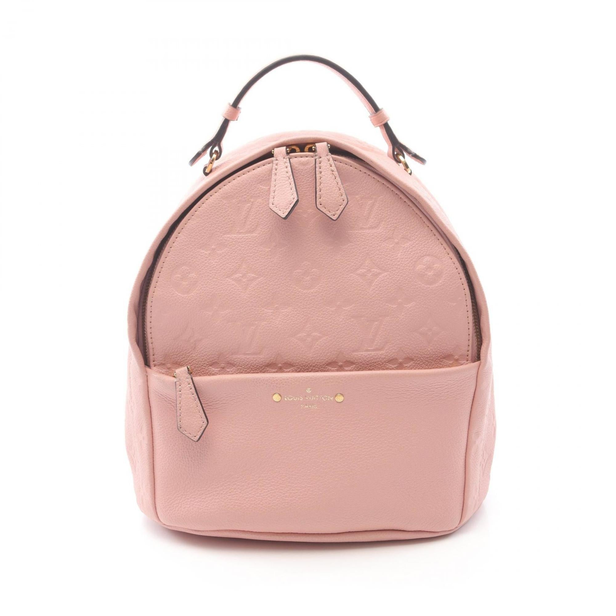 Louis Vuitton Pink Rose Poudre Monogram Empreinte Backpack