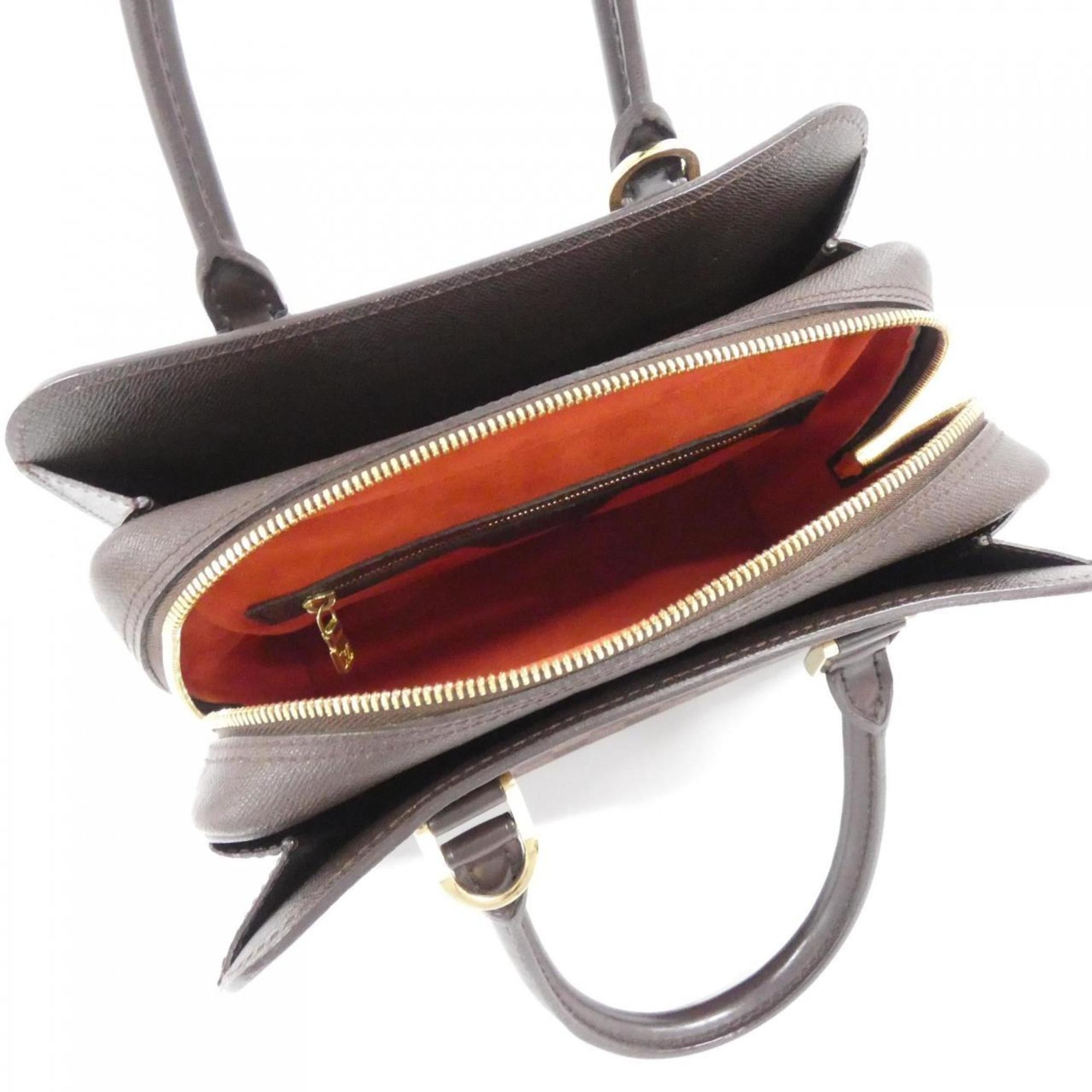 Louis Vuitton Ebene Coated Canvas Handbag