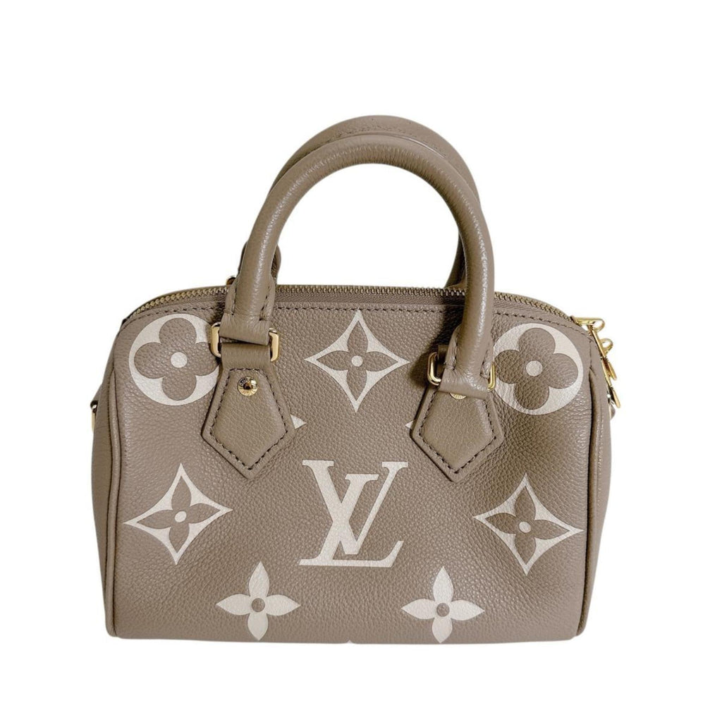 Louis Vuitton Beige Tourterelle Monogram Empreinte Shoulder Bag