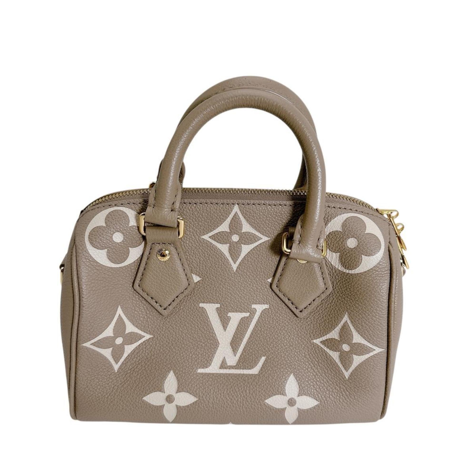 Louis Vuitton Beige Tourterelle Monogram Empreinte Shoulder Bag