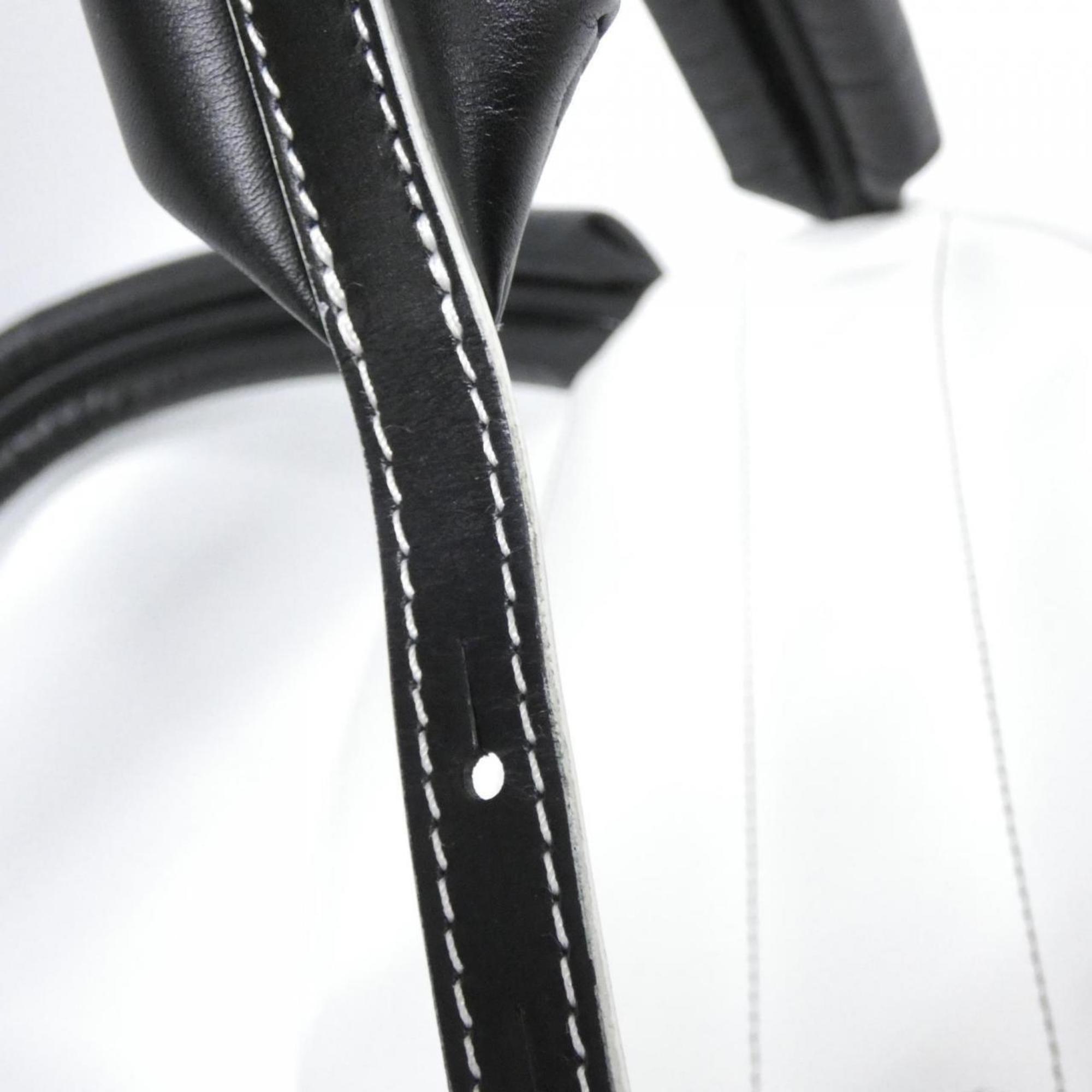 Louis Vuitton Blanc Multi-Color White Leather Backpack