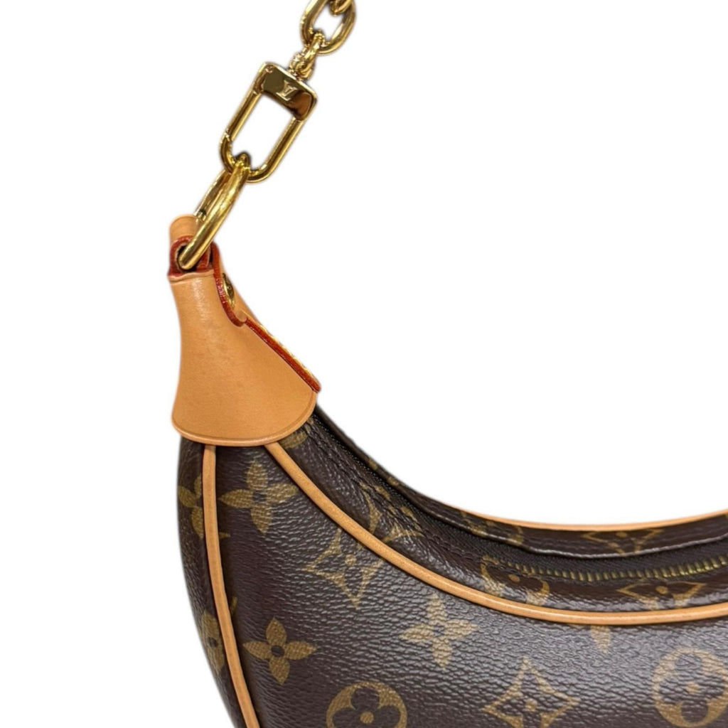 Louis Vuitton Brown Monogram Canvas Shoulder Bag