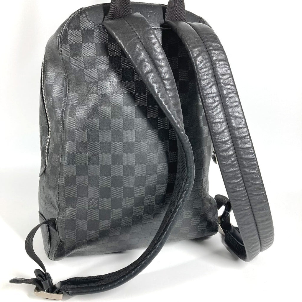 Louis Vuitton Black Damier Infini Leather Backpack