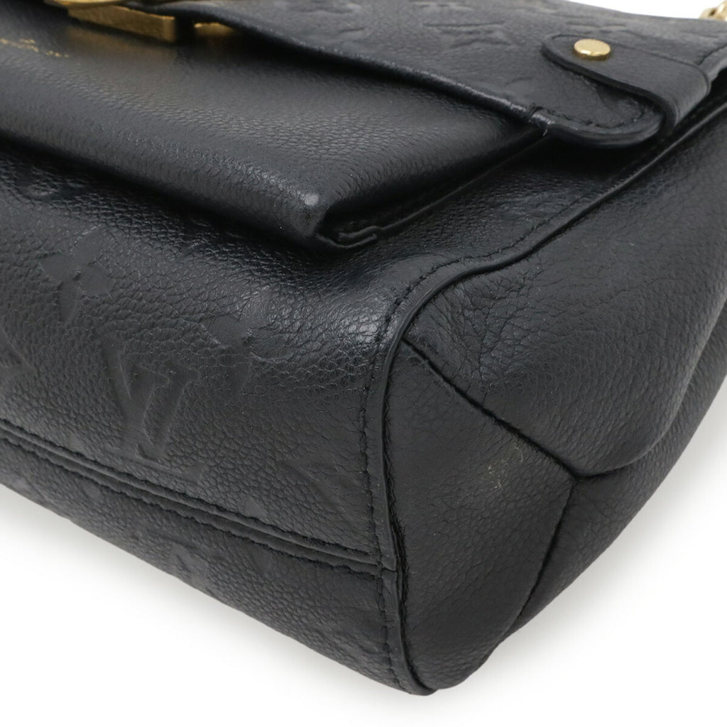 Louis Vuitton Monogram Empreinte Black Noir Monogram Empreinte Shoulder Bag