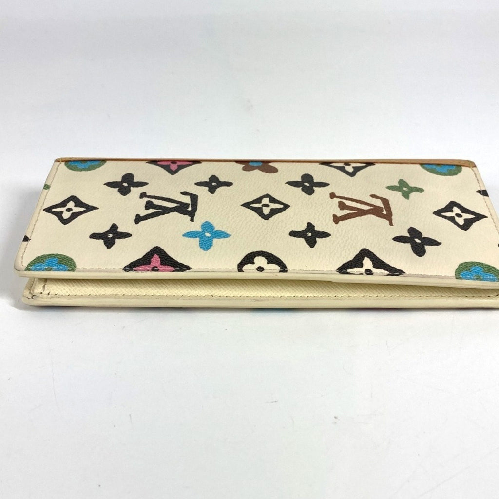 Louis Vuitton Monogram Multi-Color White Monogram Long Wallet