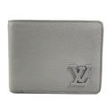 Louis Vuitton Gray Leather Wallet