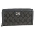 Gucci Gray Pvc Long Wallet (Bi-Fold) (Pre-Owned)