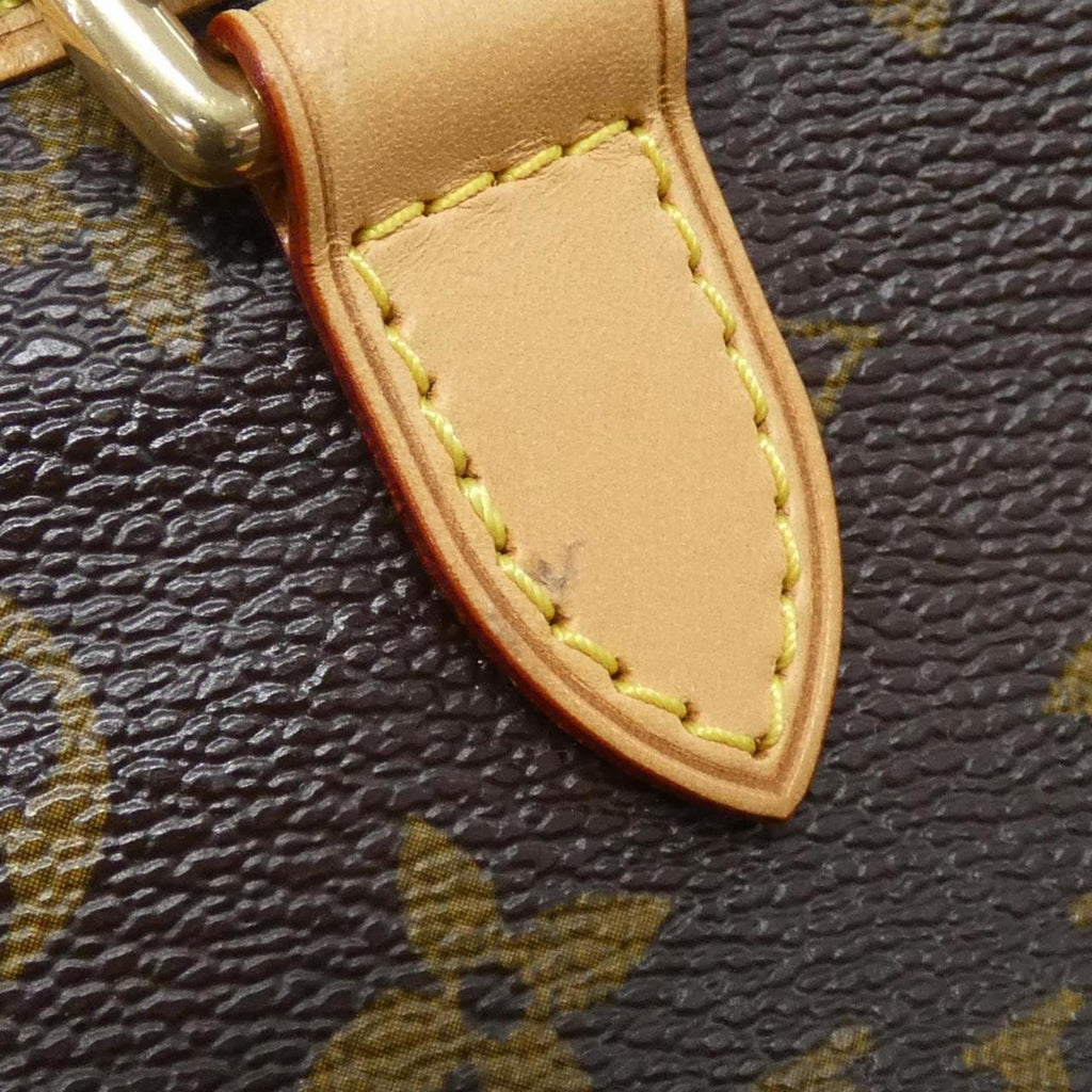 Louis Vuitton Marron Coated Canvas Handbag
