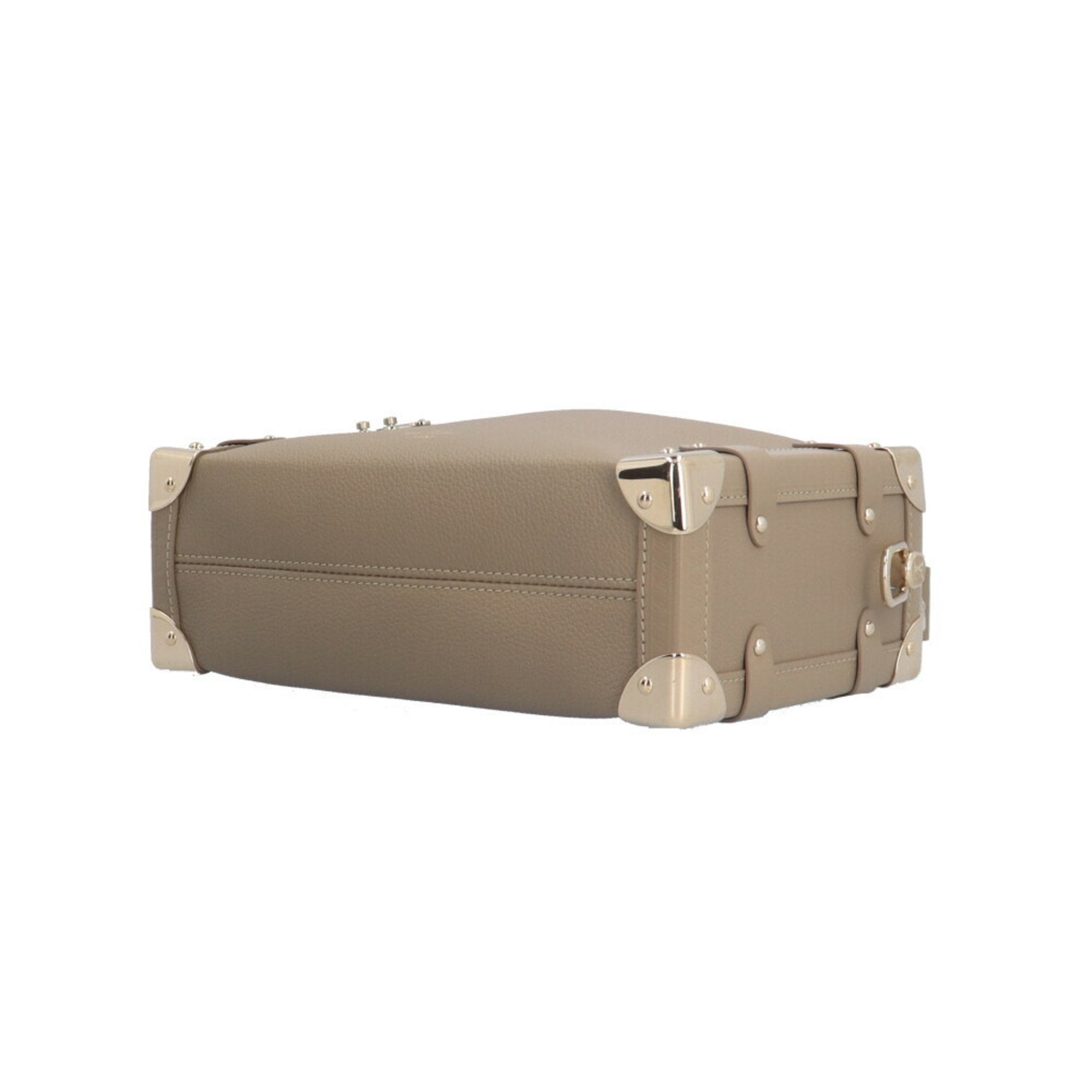 Louis Vuitton Beige Taupe Leather Shoulder Bag