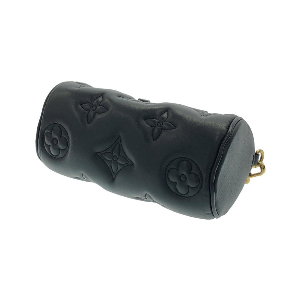 Louis Vuitton Black Leather Shoulder Bag