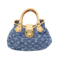 Louis Vuitton Blue Denim Handbag