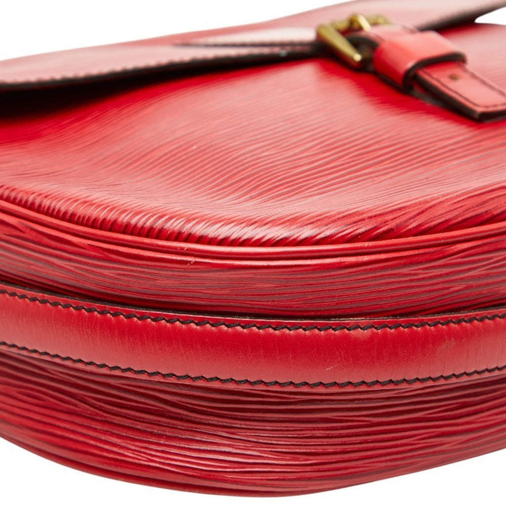 Louis Vuitton Castilian Red Leather Shoulder Bag